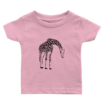 Discover Giraffe Family Baby T-shirts