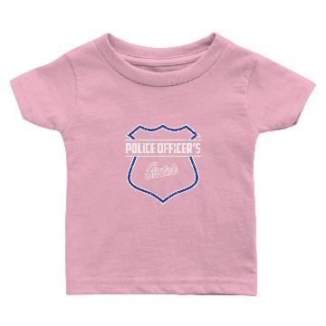 Discover Police Officers Sister Police Baby T-shirts Law Enforcement Women