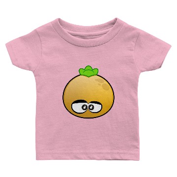Discover Sad Orange Fruit Image Baby T-shirts