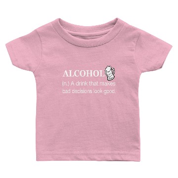Discover alcohol Baby T-shirts