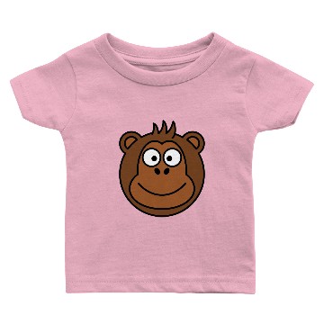Discover Monkey Face Baby T-shirts
