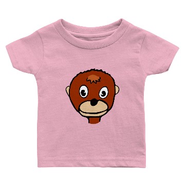 Discover Monkey Face Baby T-shirts