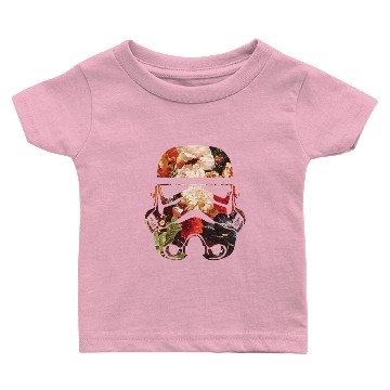 Discover Floral Print Stormtrooper Baby T-shirts