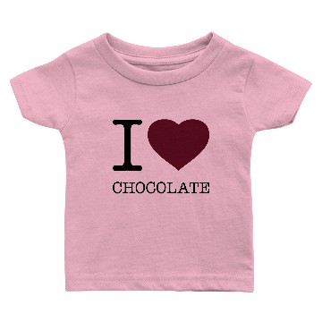 Discover I LOVE CHOCOLATE Baby T-shirts