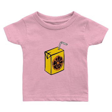 Discover Orange Juice Baby T-shirts