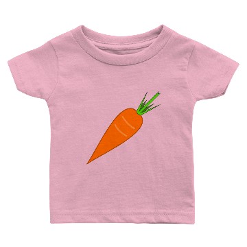 Discover carrot karotte moehre ruebe veggie vegetable Baby T-shirts