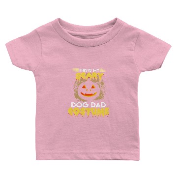 Discover Scary Dog Dad Halloween Pumpkin Gift Baby T-shirts