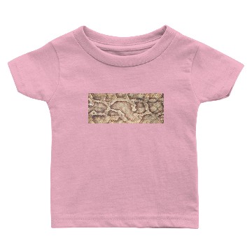 Discover Snakeskin Box Logo Baby T-shirts