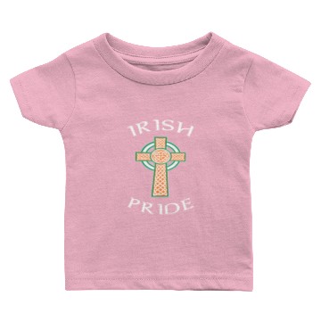Discover Ireland Love Irish Pride Celtic Cross Proud Gift Baby T-shirts
