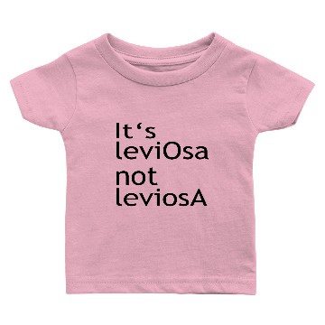 Discover Funny Leviosa Not Leviosa Design Baby T-shirts