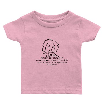 Discover Albert Einstein Baby T-shirts