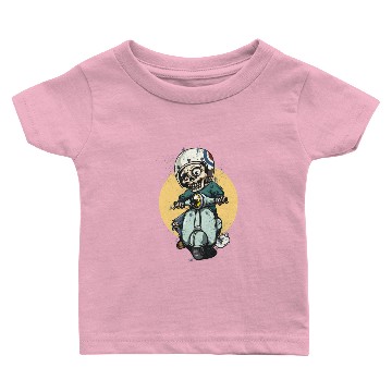 Discover SKOOTER SKELETON Baby T-shirts