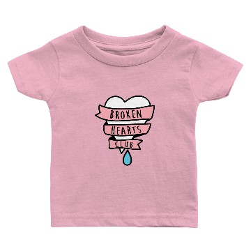 Discover BROKEN HEARTS CLUB Baby T-shirts