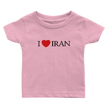 Discover I Love Iran Baby T-shirts