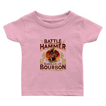 Discover Battle Hammer Bourbon Baby T-shirts