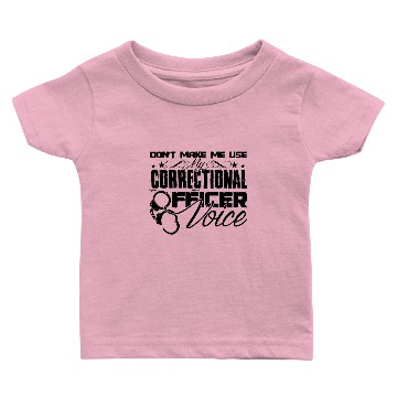Discover My Correctional Officer Voice Mug Baby T-shirts