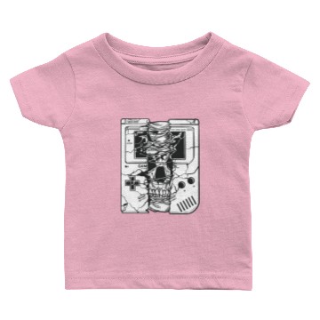 Discover Gameboy Skull Baby T-shirts
