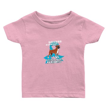 Discover Boxers Support Prostate Cancer Awareness Baby T-shirts