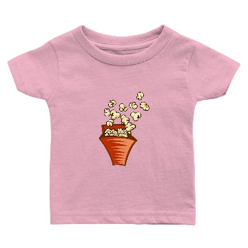Discover Popcorn In Cup Baby T-shirts