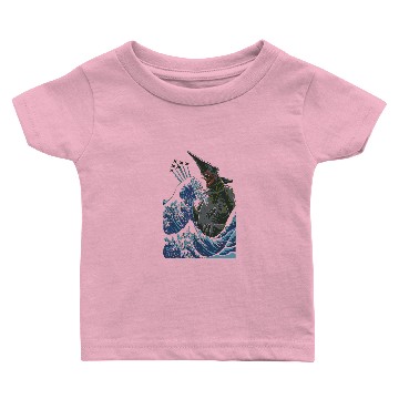 Discover Kaiju Wave Baby T-shirts