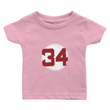 Discover David Ortiz Big Papi Boston RedSox Number 34 Bost Baby T-shirts