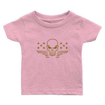 Discover American Gun Skull Baby T-shirts