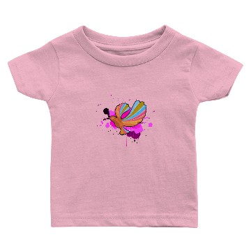 Discover Hummingbird Colorful Baby T-shirts
