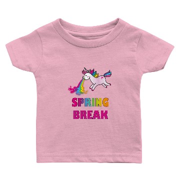 Discover spring-break-unicorn, puking unicorn Baby T-shirts