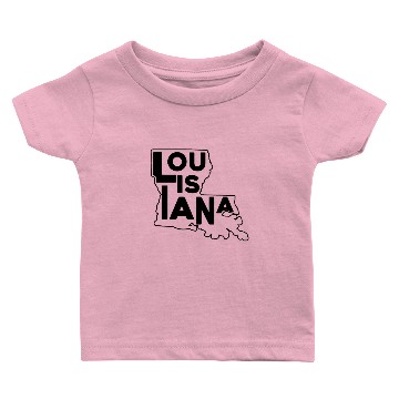 Discover Louisiana Baby T-shirts