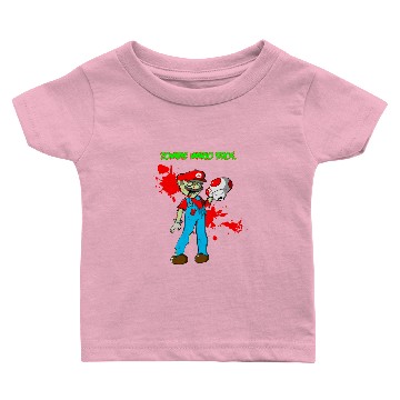 Discover Zombie Mario Bros Baby T-shirts