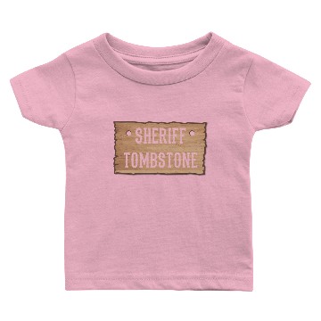 Discover Sheriff Tombstone Baby T-shirts