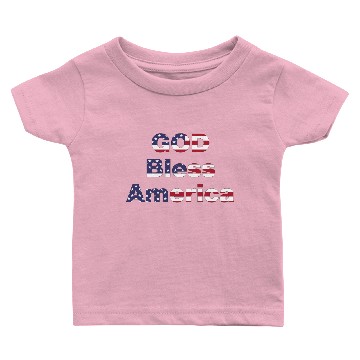 Discover God bless America Baby T-shirts