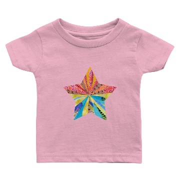 Discover artTS STAR collage art multi Baby T-shirts