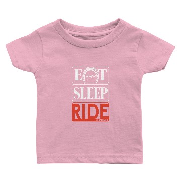 Discover eat sleep ride horse Baby T-shirts