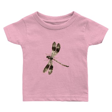 Discover dragonfly insect black and white design Baby T-shirts