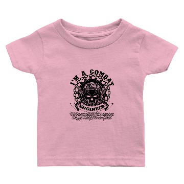 Discover I Am A Combat Engineer Baby T-shirts