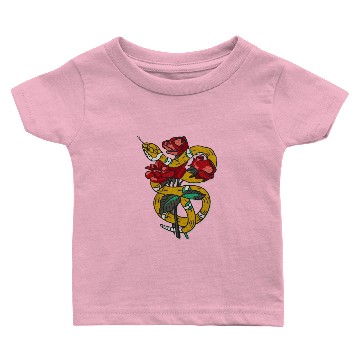Discover The Rose Snake Baby T-shirts