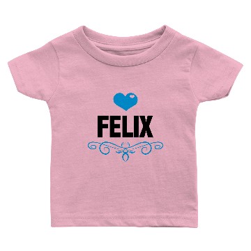 Discover Felix, Love, Hearts, Baby, Boys, Birthday, Gifts Baby T-shirts