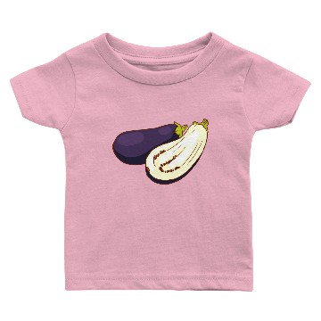 Discover Aubergine Eggplant Brinjal Baby T-shirts