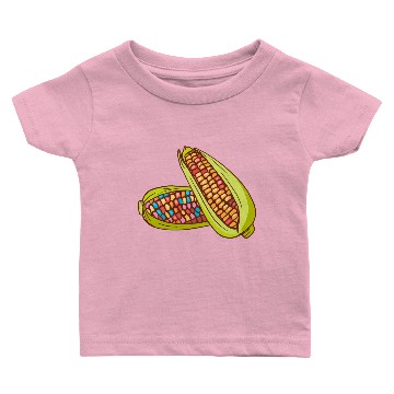 Discover Corn Maize Grain Cereals Baby T-shirts