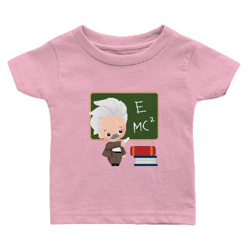Discover Albert Einstein Theory of Relativity Baby T-shirts