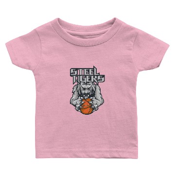 Discover Steel Tigers Team Baby T-shirts