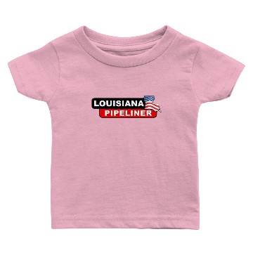Discover Louisiana Pipeliner Baby T-shirts