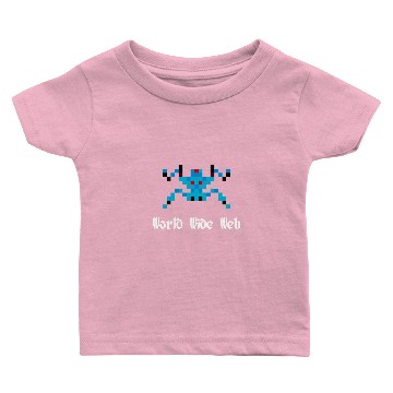 Discover 8 Bit Spider Gaming Baby T-shirts