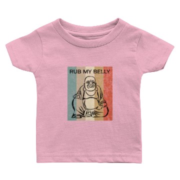 Discover Buddha Luck Vintage Retro Style Grunge Baby T-shirts