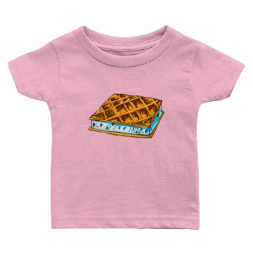 Discover waffle ice cream Baby T-shirts