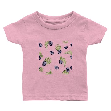 Discover Blackberry Fruit Baby T-shirts