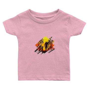 Discover Father's Day Baby T-shirts - Holding hands with Son