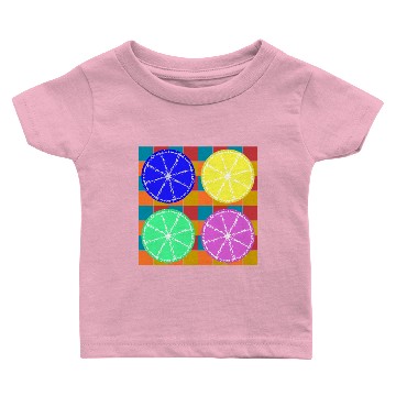 Discover citron / Lemon / Popart Baby T-shirts