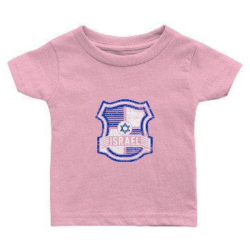 Discover Israel badge Baby T-shirts
